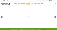 Desktop Screenshot of elixinol.com